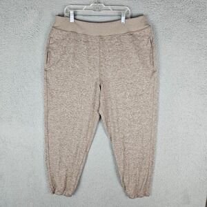 Athleta Softluxe Jogger Pants Women Large Space Dye Stretch Pull On 410880